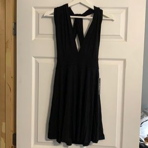 Lulu's skater dress black